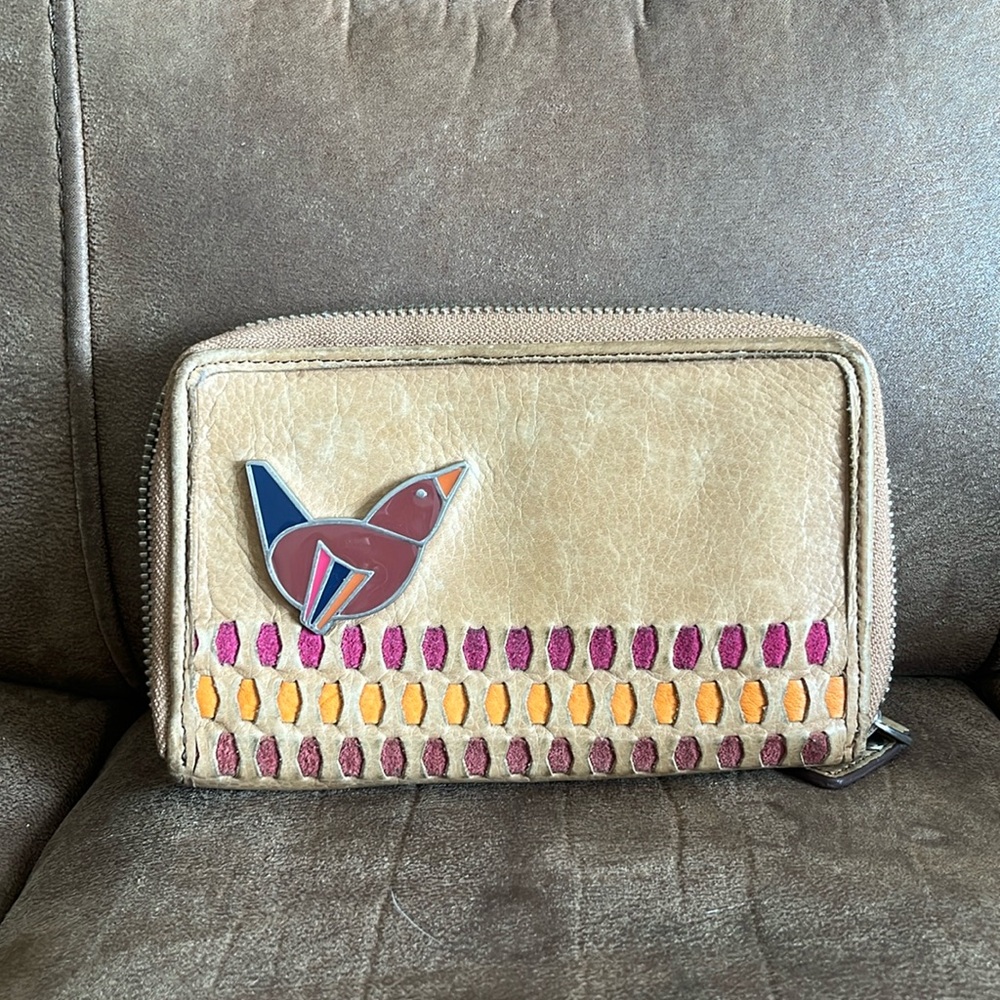 Fossil bird wallet